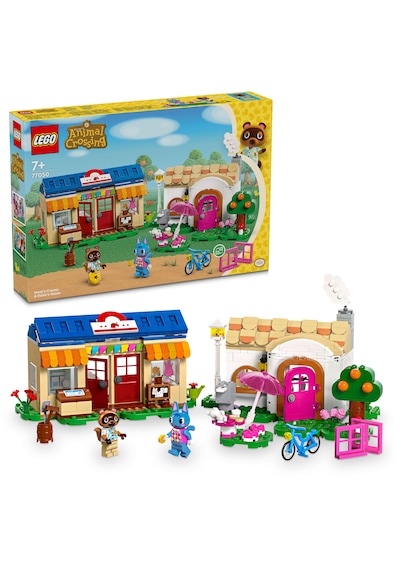 LEGO® Animal Crossing™ Nook’s Cranny ve Rosie Evi 77050 7+ Yaratıcı Oyuncak Yapım Seti - 535 Parça