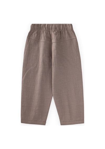 Cigit Keten Boyfriend Pantolon 2-10 Yaş Vizon