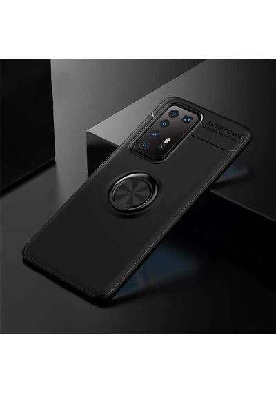 Huawei P40 Pro Kilif Yüzüklü Magnetli Ravel Case 433120437