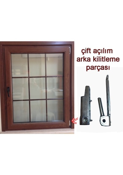 Pvc Pencere Menteşe Çift Açılım