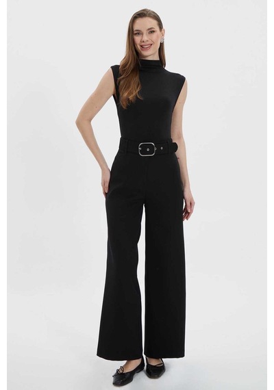 Selen Kadın Pantolon 24ysl5192 Siyah
