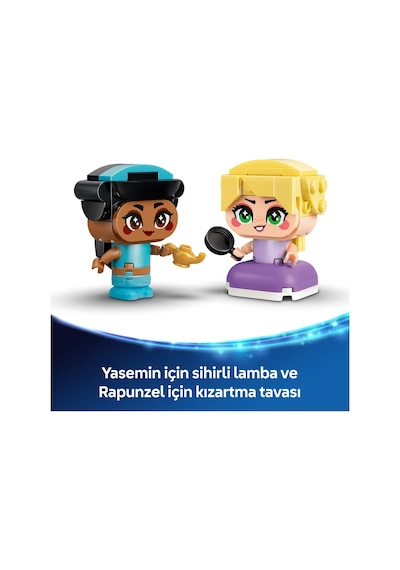 LEGO® ǀ  Disney Princess Mini Yasemin ve Rapunzel 43303 – 5 Yaş ve Üzeri Çocuklar için Aksesuarlar İçeren Yapım Seti (59 Parça)