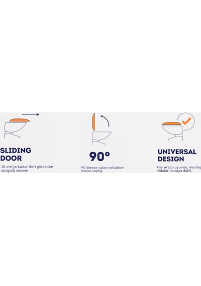 Universal Kolçak Kol Dayama İTHAL Geniş Kızaklı Sürgülü Tip Metal