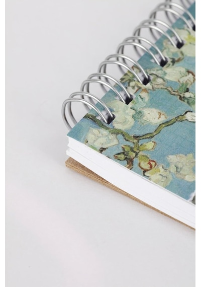 Almond Blossoms, Van Gogh 1890, A5 Eskiz Defter Iı, Çizgisiz, 100 Sayfa, 100 Gram, Beyaz Renk,
