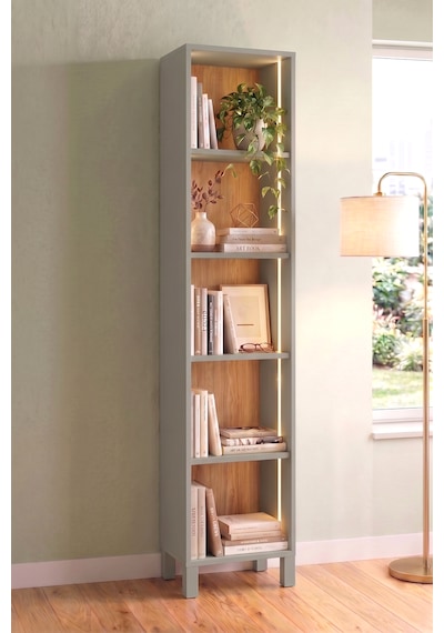 Robin Home Prime 5 Raflı Neon Led Işıklı Dar Alan Kitaplık Ahşap Ayaklı Sepet-ıhlamur Yeşili 183cm Yeşil Robin Home Prime 5 Raflı Neon Led Işıklı Dar Alan Kitaplık Ahşap Ayaklı Sepet-ıhlamur Yeşili 183cm Yeşil