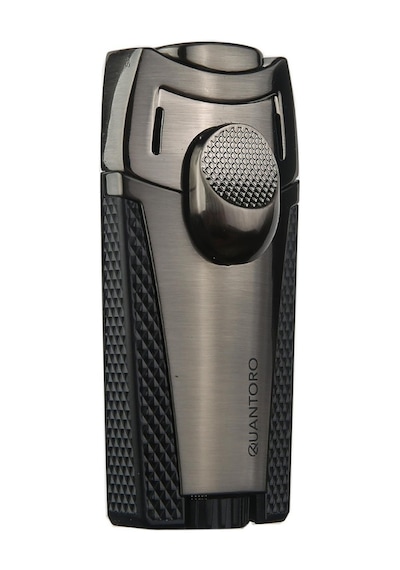 Quantoro 2 Torch Pürmüz Siyah-gunmetal Metal Puro Çakmağı - Trz1036