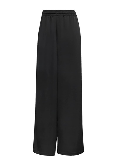 Black Adidas Kadın Günlük Eşofman Altı Wide Leg Pants Kc8813 Siyah