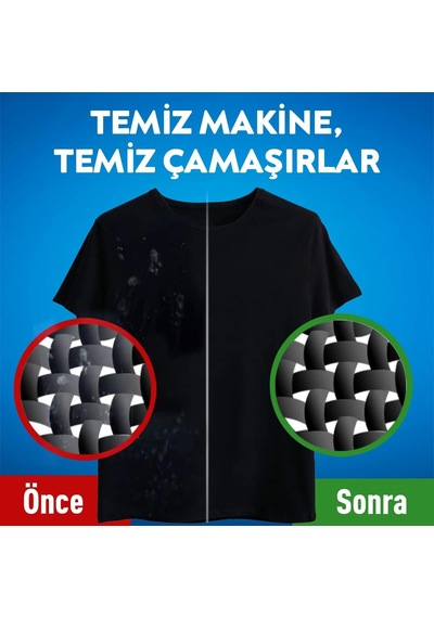 4'ü 1 Arada Çamaşır Makinesi Kir, Kireç Ve Koku Önleyici Tablet 1x 40 Tablet
