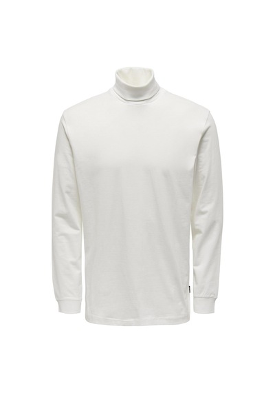 Onsthor Reg Roll Neck Erkek Beyaz Sweatshirt - 22026436 Beyaz