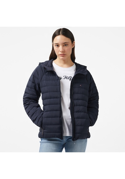 Tommy Hilfiger Sporty Down Kadın Mavi Montww0ww42350