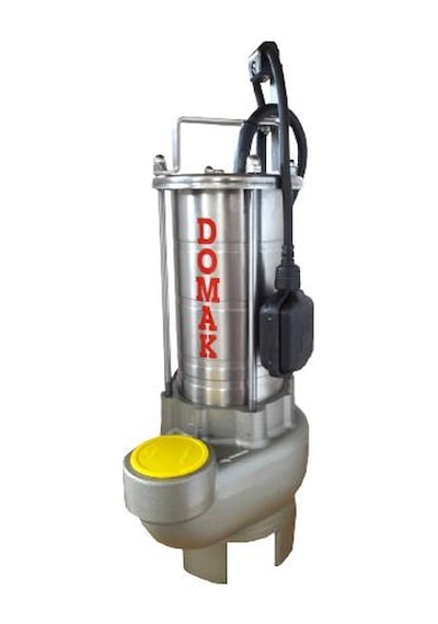 Domak Asm2220 K2 1.5hp 220v Çelik Gövdeli Atık Su Dalgıç Elektropomplar