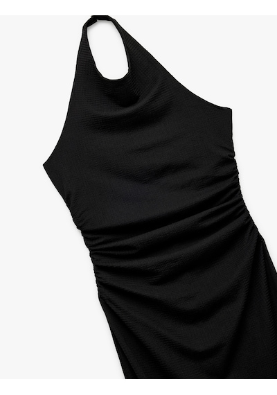 Koton Bürümcük Kumaş Sırt Dekolteli Büzgülü Halter Yaka Midi Elbise Siyah 5sak80538ek Siyah Koton Bürümcük Kumaş Sırt Dekolteli Büzgülü Halter Yaka Midi Elbise Siyah 5sak80538ek Siyah