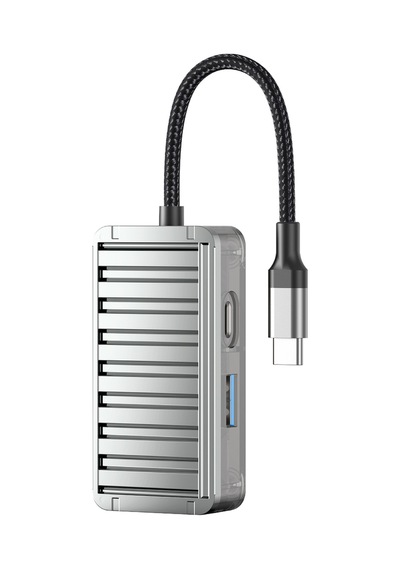 3'ü 1 Arada Type-c To Hdmı 4k Usb 3.0 Pd 100w Şarj Destekli Hub Adaptör