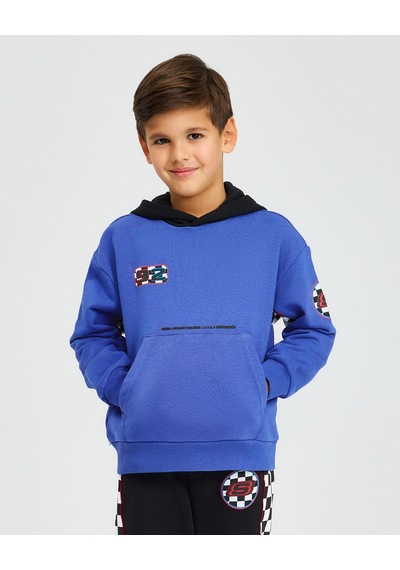 Skechers B Lw Fleece Hoodie Sweatshirt Büyük Erkek Çocuk Mavi Sweatshirt Sk242042-403 Mavi