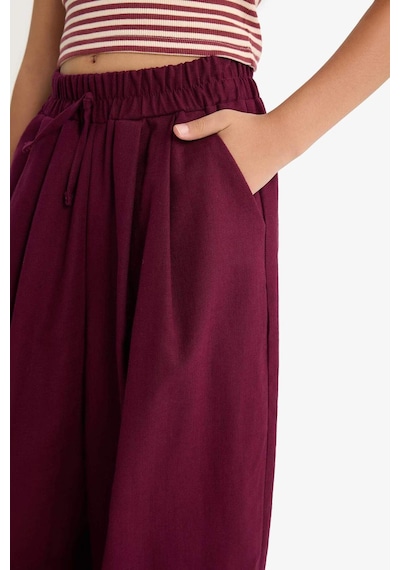 Defacto Kız Çocuk Barrel Fit Pamuklu Pantolon G1620a825aubr458 Bordo Defacto Kız Çocuk Barrel Fit Pamuklu Pantolon G1620a825aubr458 Bordo