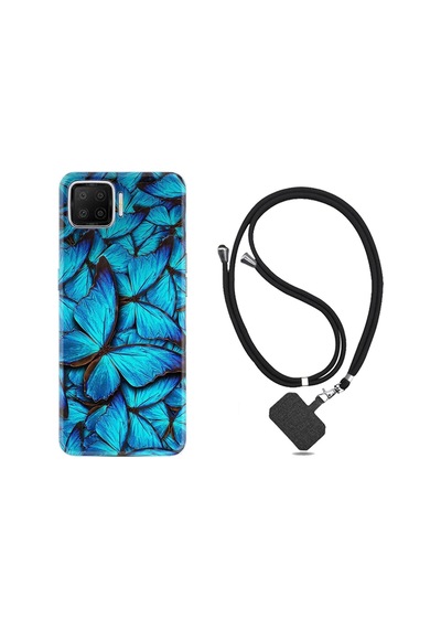 Oppo A73 Kılıf Boyun Askılı Owl 1351