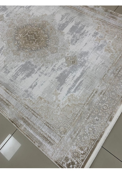 Merinos Halı Therapy 79820 070 Serisi Akrilik Salon Oturma Yatak Odası Halısı Gri - Kahve