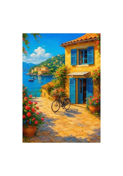1000 Parça - By The Sea Deniz Kıyısında Bisiklet