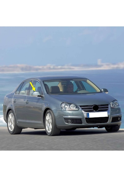 Vw Jetta 2006-2010 Sağ Dış Dikiz Ayna Kapağı 1k0857538