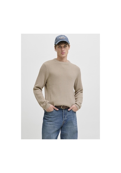 Jack & Jones Jjedover Knıt Crew Neck Sn Bej