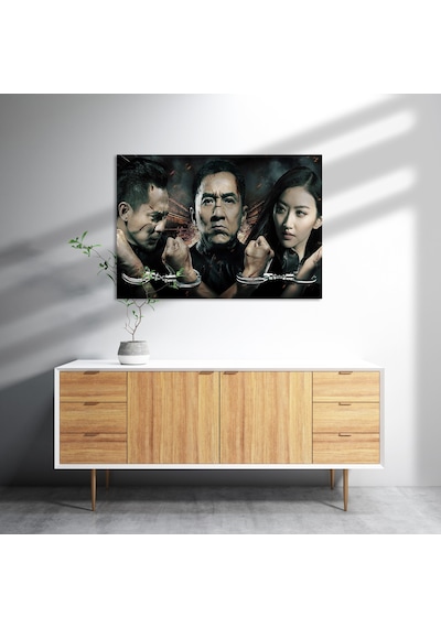 Cakasepetim Jackie Chan Polis Hikayesi Görseli Ahşap Mdf Tablo