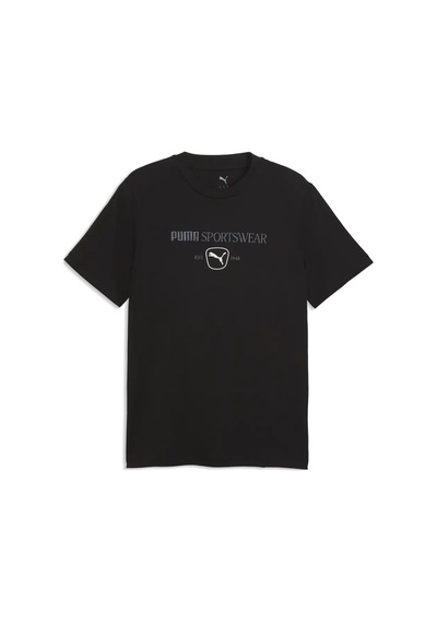 Puma Puma Class Graphic Tee Siyah Erkek T-shirt