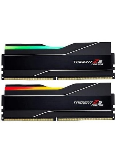 Gskıll 96gb 2x 48gb Ddr5 6000mhz Cl26 Rgb Dual Kıt Pc Ram Trıdent Z5 Neo F5-6000j2636h48gx2-tz5nr