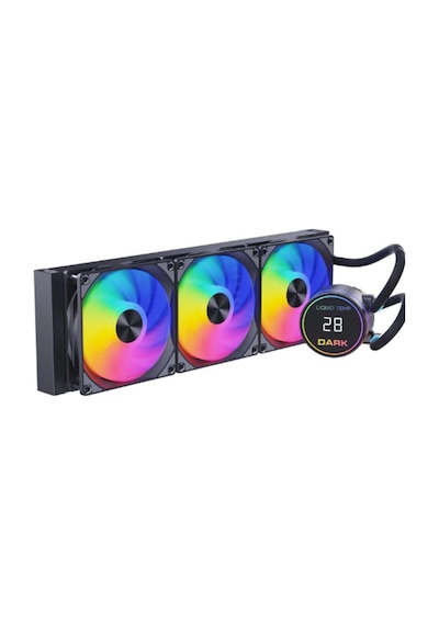 Dark Dkccw362 Freezer W362 2025 Edition 360mm 300w Tdp, Argb Ledli Sıcaklık Göstergeli Sıvı Soğutma