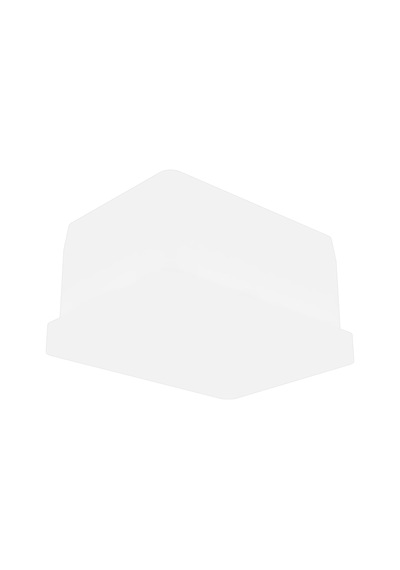 Cateksss 30x40 Mm Düz İç Profil Tapası Beyaz - 5 Li Paket