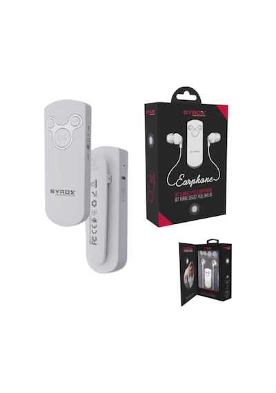 Syrox MX13 Mikrofonlu 5.0 Bluetooth Kulak İçi Kulaklık