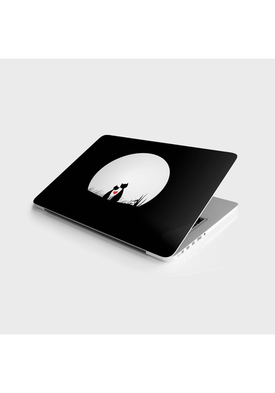 Laptop Sticker Bilgisayar Notebook Pc Kaplama Etiketi Aşık Kediler