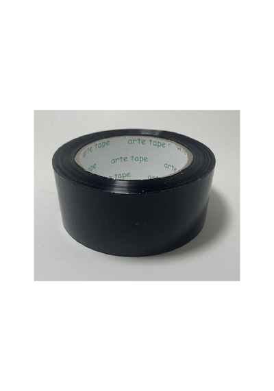 45 Mm X 100 M Renkli Koli Bandı- Siyah 1