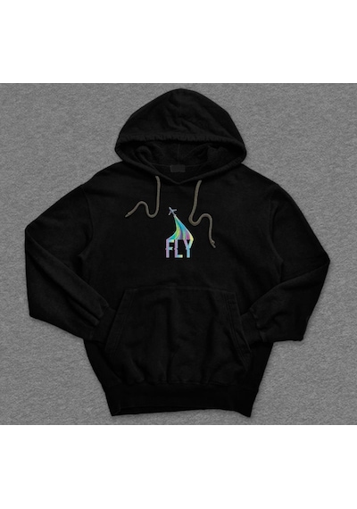 Fly Uçuş Plane Uçak Retro Sweatshirt Unisex Kapüşonlu Hoodie 001