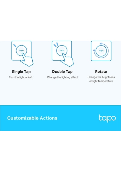 Tapo S200D Akıllı Uzaktan Işık Kontrol Anahtarı
