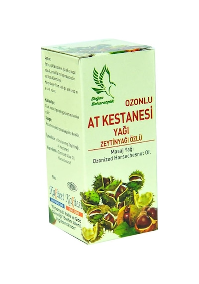 Doğan Baharatçılık Ozonlu At Kestanesi Yağı 50 ML Saf Ozon Masaj