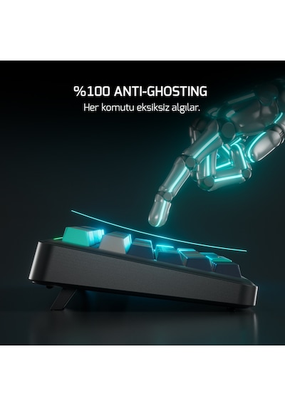 Gamepower Zoom Rgb Kablolu Mekanik Gaming Klavye Siyah