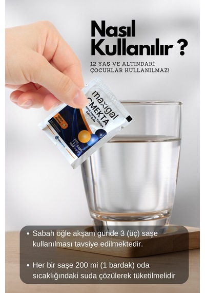 Maxigal Cmekta Bentonit İçeren Takviye Edici Gıda 10 Saşe