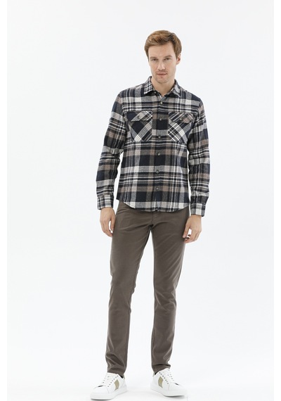 Finesuits Erkek Akrilik Flanel 2422204069.akrr Lacivert