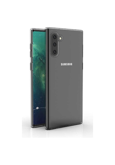 Galaxy Note 10 Kılıf Zore Süper Silikon Kapak Renksiz