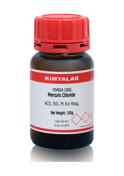 Kimyalab Civa Iı Klorür Mercuric Chloride 100 G