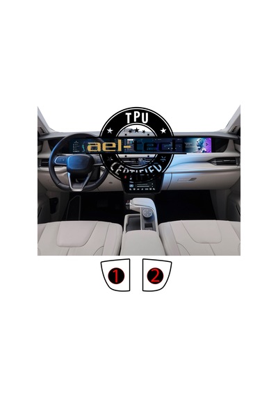 Togg T10f/t10x Sağ Ve Sol Piano Black Tpu Koruyucu 2 Li Set 2023-2026