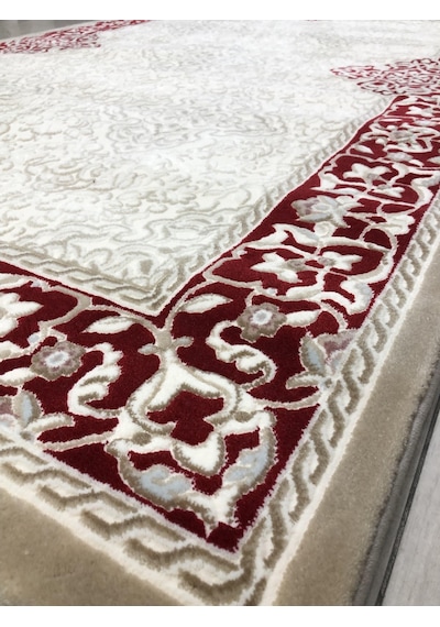 Saray Halı Vizyon 12492 Lj-1 Kırmızı Beyaz 4 M2 Halı !