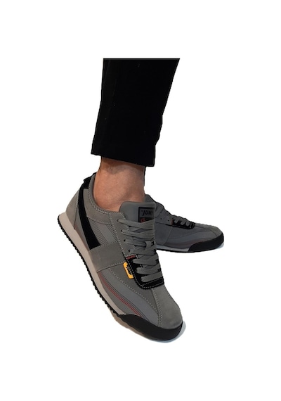 Jump 29072 Gri Kaymaz İnce Taban Erkek Spor Ayakkabı Gri