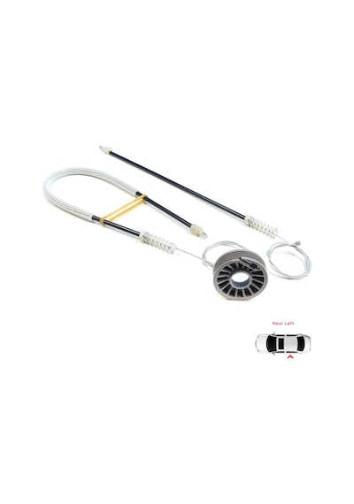 Mitsubishi Colt Czc Cabrio Rg 2006-09 İçin Arka Sol Cam Kriko Set