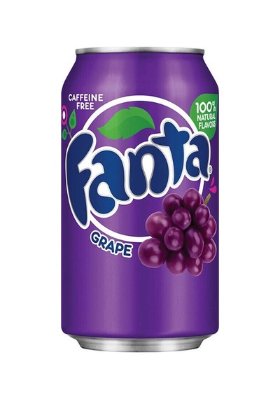 Fanta Grape Soda Caffeine Free 355 ML
