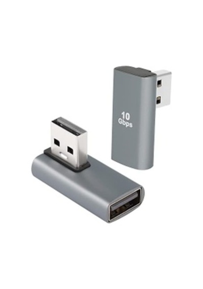 Doksan Derece Usb Çevirici 10 Gbps Dik Usb Çevirici L Usb Dişi Erkek Dönüştürücü