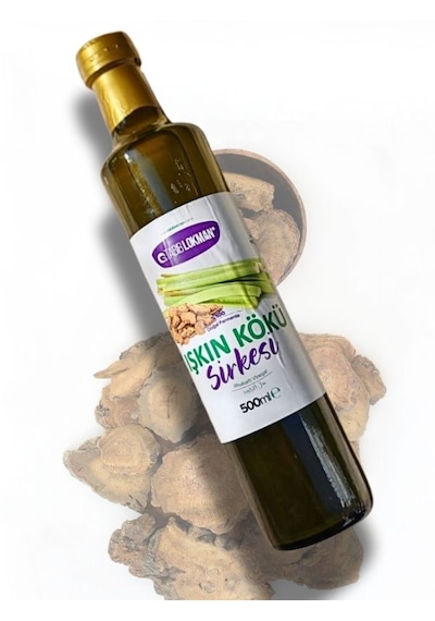 Tabib Lokman Işkın Otu Sirkesi Işkın Kökü Sirkesi 500 ML