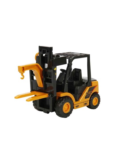 Maxx Wheels Sürtmeli Forklift Oyuncak Şantiye Araç Seti