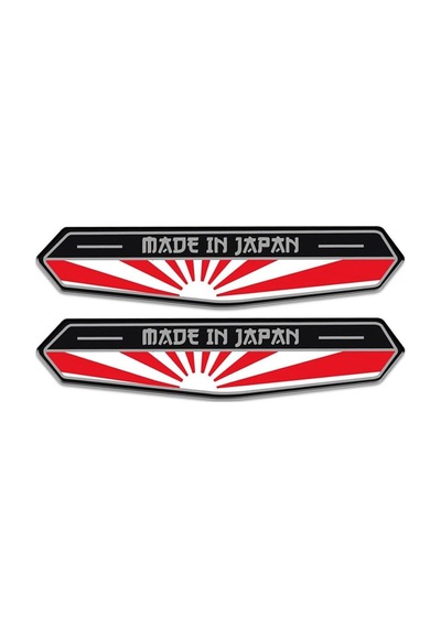 Made İn Japan Bayraklı 3d Sticker