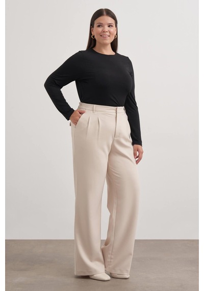 Myline Pilili Cepli Pantolon-3370 Bej